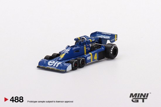 F1　ダッシュ　タイレルP34　elf　レーシングカー　レトロ玩具　駄菓子屋