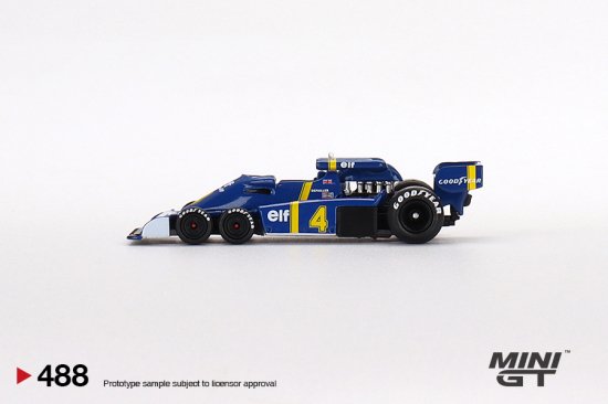 MINI GT 1/64 Tyrrell P34 #4 1976 F1 スペインGP ティレル - ミニカー