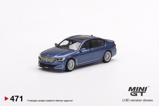 MINI GT 1/64 BMW Alpina B7 xDrive Alpina Blue Metallic 471 アルピナ ブルーメタリック -  ミニカー専門店 RideON