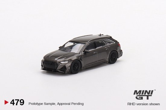 MINI GT 1/64 Audi ABT RS6-R Daytona Grey 479L 左 アウディ デイトナ- ミニカー専門店 RideON