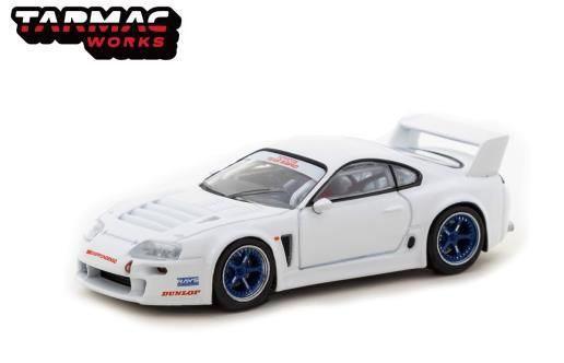 TARMAC WORKS 1/64 Toyota Supra GT テストカー ホワイト 香港限定