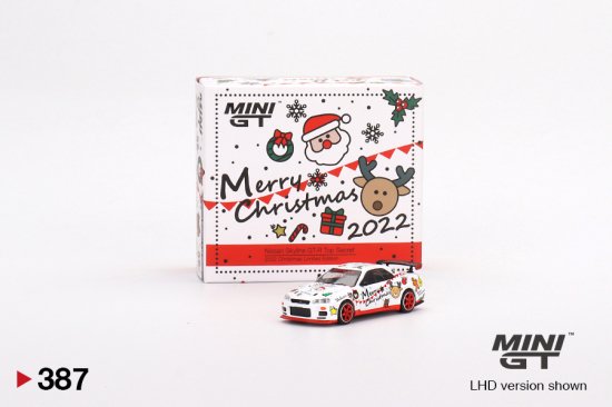 MINI GT 1/64 Nissan Skyline GT-R (R34) Top Secret 2022 クリスマス