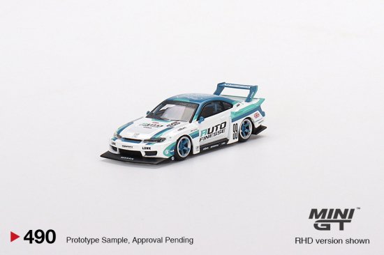 MINI GT 1/64 Nissan LB-Super Silhouette S15 SILVIA Auto Finesse 