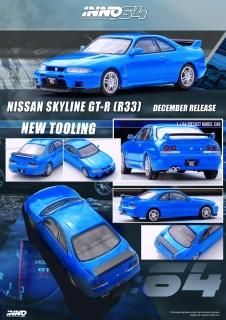 INNO 1/64 NISSAN SKYLINE GT-R (R33) 日産 スカイライン