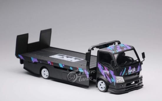 Micro Turbo Peako64 1/64 日野 300 積載車 キャリアカー Custom