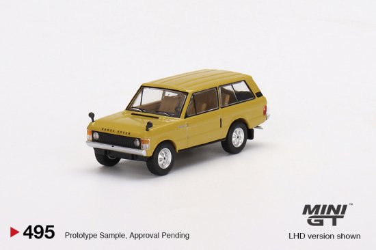 MINI GT 1/64 Range Rover 1971 Bahama Gold 495 - ミニカー専門店 RideON