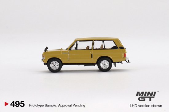 MINI GT 1/64 Range Rover 1971 Bahama Gold 495 - ミニカー専門店 RideON