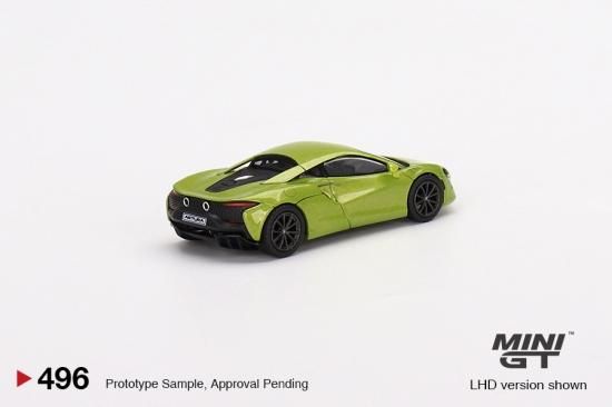 MINI GT 1/64 McLaren Artura Flux Green 496 - ミニカー専門店