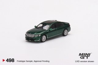 <img class='new_mark_img1' src='https://img.shop-pro.jp/img/new/icons12.gif' style='border:none;display:inline;margin:0px;padding:0px;width:auto;' />MINI GT 1/64 BMW Alpina B7 xDrive Alpina Green Metallic 498L 左