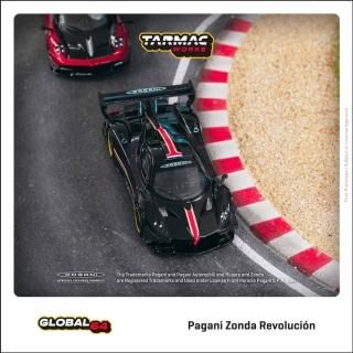  Tarmac Works 1/64 Pagani Zonda Revolucion Nero Oro
