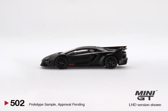 MINI GT 1/64 Lamborghini LB-Silhouette WORKS Aventador GT EVO Matte Black-  ミニカー専門店 RideON