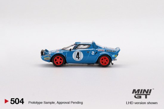 MINI GT 1/64 Lancia Stratos HF 1979 Rally MonteCarlo Winner #4 504L 左 ランチャ  ストラトス - ミニカー専門店 RideON