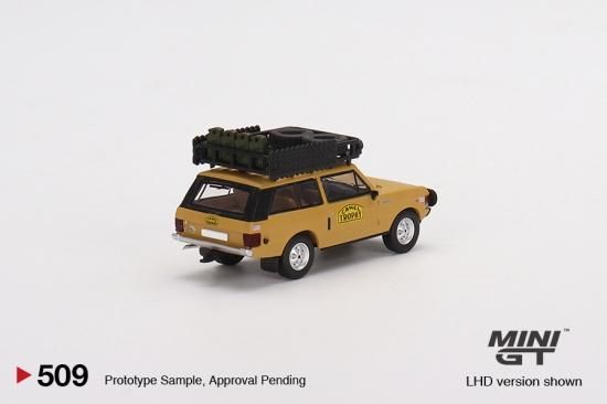 MINI GT 1/64 Range Rover 1982 Camel Trophy パプアニューギニア Team