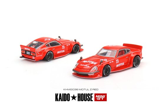 KAIDO★HOUSE x MINI GT 1/64 Nissan Fairlady Z MOTUL RED - ミニカー専門店 RideON