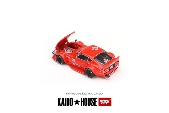 KAIDO☆HOUSE x MINI GT 1/64 Nissan Fairlady Z MOTUL RED - ミニカー