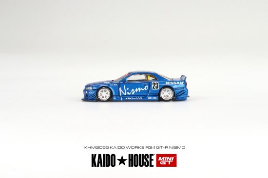 KAIDO☆HOUSE x MINI GT 1/64 Nissan Skyline GT-R (R34) Kaido Works