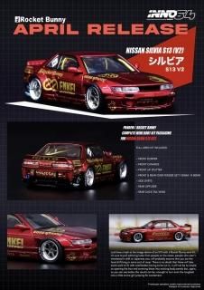 INNO 1/64 NISSAN SKYLINE GT-R (R34) M-SPEC NUR Tuned By