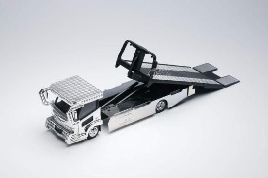 Micro Turbo PEAKO 1/64 Custom Flatbed Tow デコトラ 積載車 キャリア