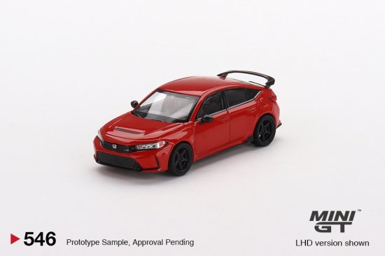 MINI GT 1/64 Honda Civic Type R Rallye Red 2023 W/ Advan GT