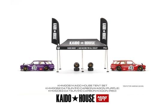 KAIDO☆HOUSE x MINI GT 1/64 TENT V1 テント- ミニカー専門店