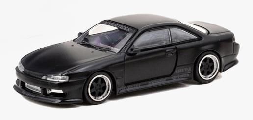 TARMAC WORKS 1/64 VERTEX Silvia S14 MATT BLACK 台湾イベント