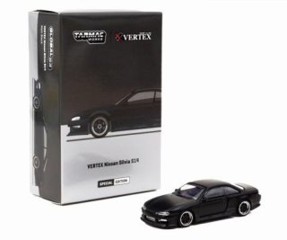 Tarmac Works 1/64 VERTEX Nissan Silvia S14 MATT BLACK ѥ٥ȸ 