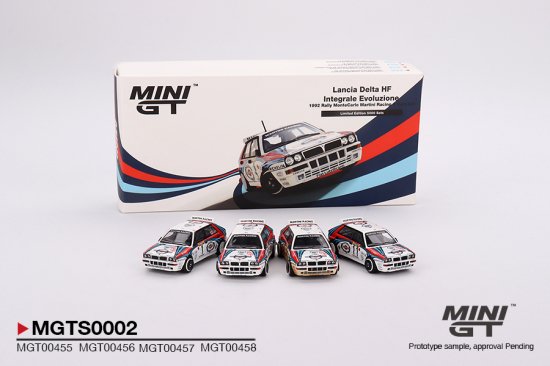 MINI GT 1/64 ランチア デルタ HF インテグラーレ エボルツィオーネ 