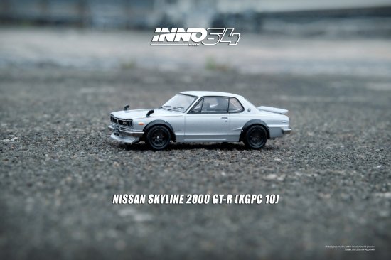 INNO 64 日産 スカイライン 2000 GT-R[KPGC10] シルバー