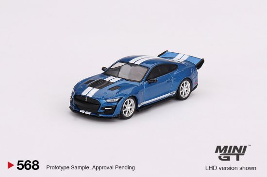 MINI GT 1/64 Shelby GT500 Dragon Snake Concept Ford Performance Blue 568 -  ミニカー専門店 RideON