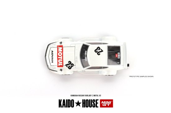 KAIDO☆HOUSE x MINI GT 1/64 Datsun KAIDO Fairlady Z MOTUL V3 ダットサン フェアレディ-  ミニカー専門店 RideON