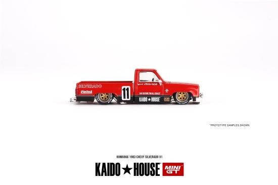 KAIDO☆HOUSE x MINI GT 1/64 Chevrolet Silverado KAIDO V1 KAIDO☆HOUSE x MINI GT 1/64 Chevrolet Silverado KAIDO V1