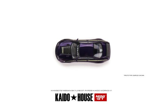 KAIDO HOUSE x MINI GT 1/64 Nissan Skyline GT-R (R33) Kaido