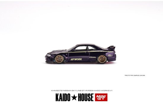 KAIDO HOUSE x MINI GT 1/64 Nissan Skyline GT-R (R33) Kaido