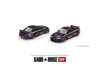 KAIDO☆HOUSE x MINI GT 1/64 Datsun 510 Pro Street JPN V1- ミニカー専門店 RideON