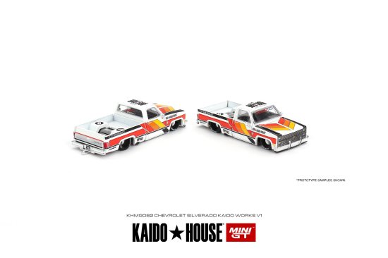 KAIDO☆HOUSE x MINI GT 1/64 Chevrolet Silverado KAIDO WORKS V1 