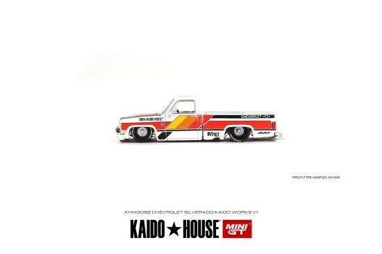 KAIDO☆HOUSE x MINI GT 1/64 Chevrolet Silverado KAIDO WORKS V1- ミニカー専門店  RideON