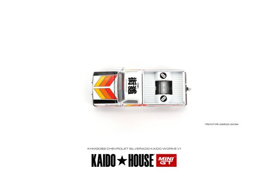 KAIDO☆HOUSE x MINI GT 1/64 Chevrolet Silverado KAIDO WORKS V1- ミニカー専門店  RideON