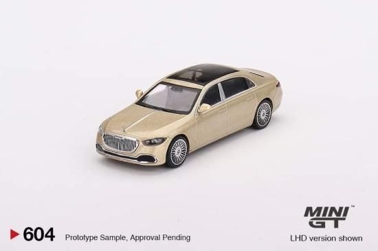 MINI GT 1/64 メルセデス マイバッハ S680 シャンパンメタリック