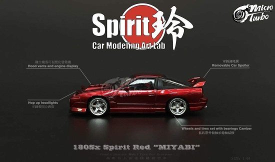 ギフト マイクロターボ ピーコ 1/64 180SX Spirit Rei MIYABI | www