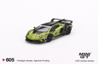 <img class='new_mark_img1' src='https://img.shop-pro.jp/img/new/icons12.gif' style='border:none;display:inline;margin:0px;padding:0px;width:auto;' />MINI GT 1/64 Lamborghini LB-Silhouette WORKS Aventador GT EVO Lime 605L ϥɥ