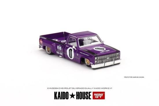 KAIDO☆HOUSE x MINI GT 1/64 CHEVROLET SILVERADO DUALLY KAIDO WORKS 