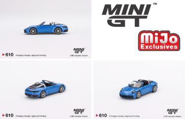 MINI GT 1/64 Porsche 911 Targa 4S Shark Blue - ミニカー専門店 RideON