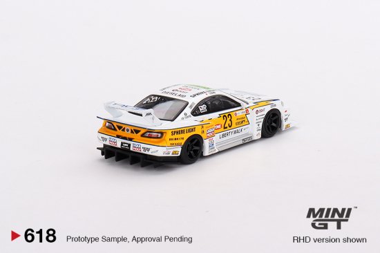 MINI GT 1/64 Nissan シルビア(S15) LB-Super Silhouette #23 2022 