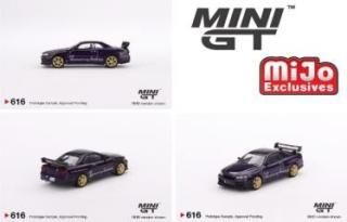 11ʹͽ mijo֥ꥹ MINI GT 1/64 Nissan 饤 GT-R R34 ȥߡ R-z  ߥåɥʥȥѡץ 616MJ