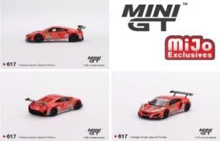 11ʹͽ mijo֥ꥹ MINI GT 1/64 Acura NSX GT3 EVO22 IMSA ǥȥ24 2023 #93 WTR 617MJ