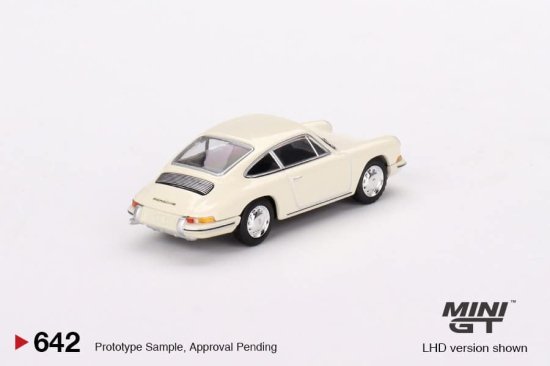 MINI GT 1/64 Porsche ポルシェ 901 1963 アイボリー 642L- ミニカー 