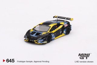 12ʹͽ MINI GT 1/64 Lamborghini huracanܥ륮 饫 GT3 EVO ޥGT å 2022 3޼ #4 645L 