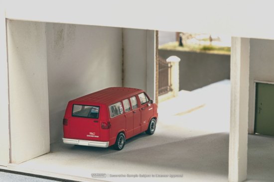 Tarmac Works 1/64 Dodge Van Red ダッチ バン レッド - ミニカー専門店 RideON ライドオン