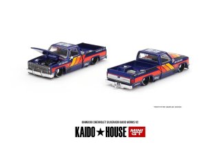 KAIDOHOUSE x MINI GT 1/64 Chevrolet Silverado KAIDO WORKS V2 099 ܥ졼Х顼