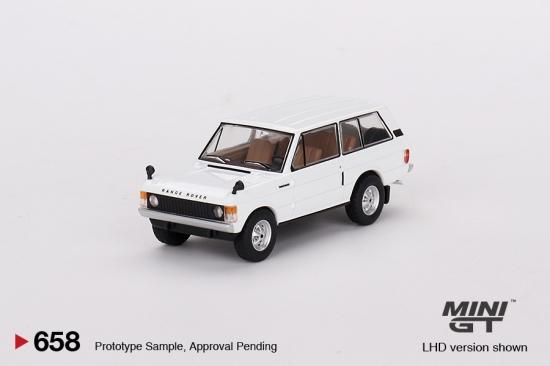 MINI GT 1/64 Range Rover Davos White 658L 左ハンドル レンジ